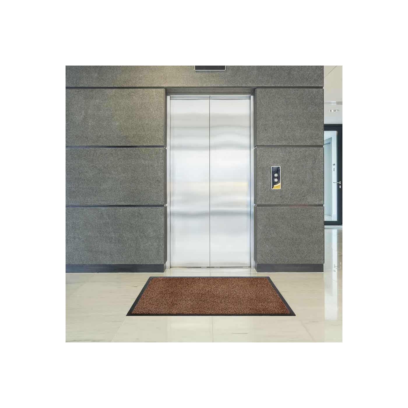 Paillasson Dirt scraper 40 x 60 cm marron - boutique en ligne BP Techem