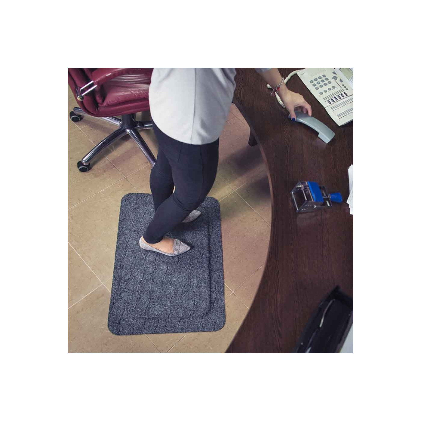 Tapis anti-fatigue Komfort Office 55 x 78 cm - boutique en ligne BP Techem