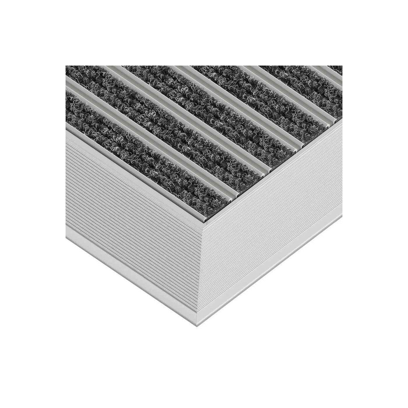 Paillasson en aluminium Clean Ryps 80 x 100 cm - boutique en ligne BP Techem