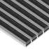 Tapis d’entrée en aluminium Clean Rubber 50 x 80 cm - boutique en ligne BP Techem
