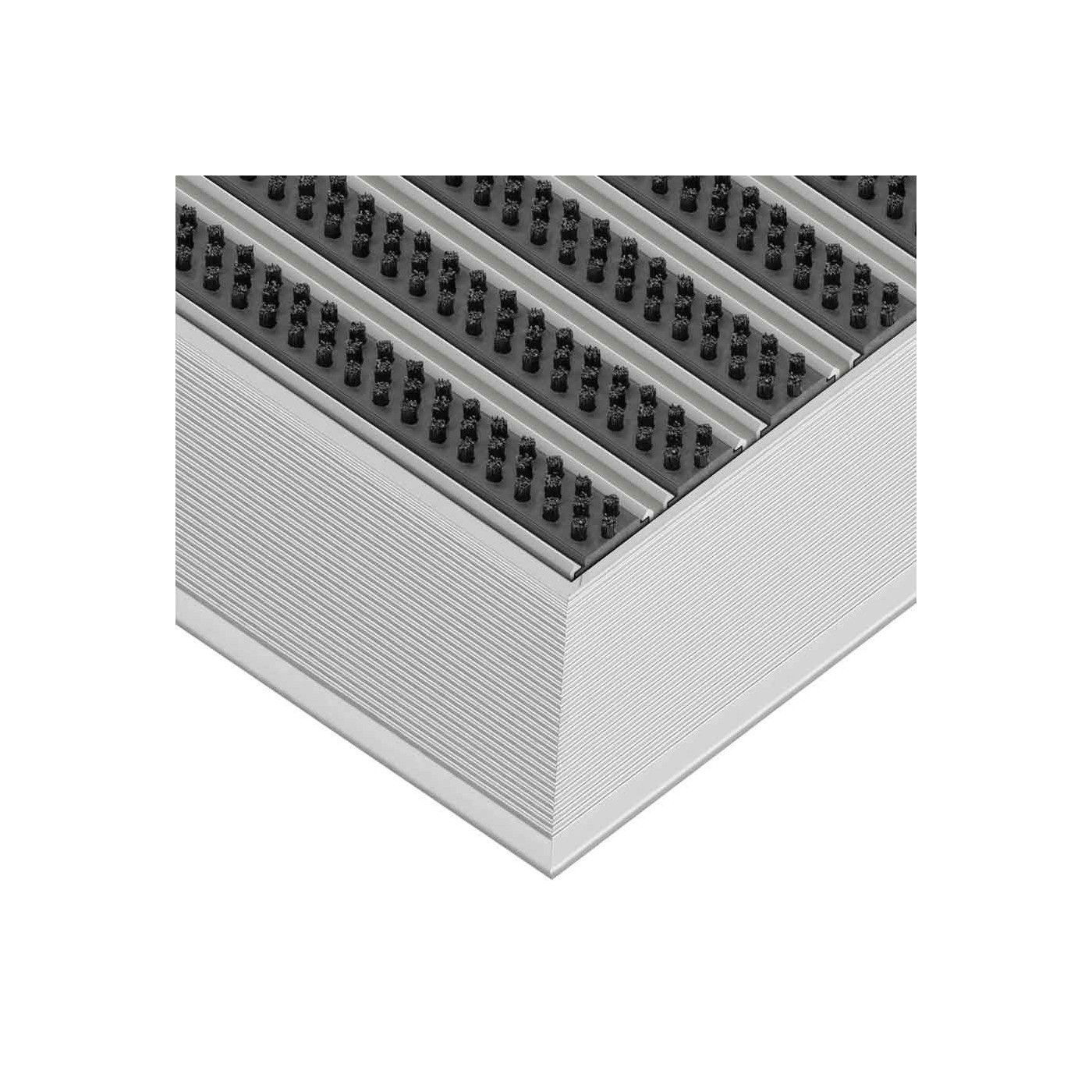 Tapis d’entrée en aluminium Clean Scrub 80 x 100 cm - boutique en ligne BP Techem