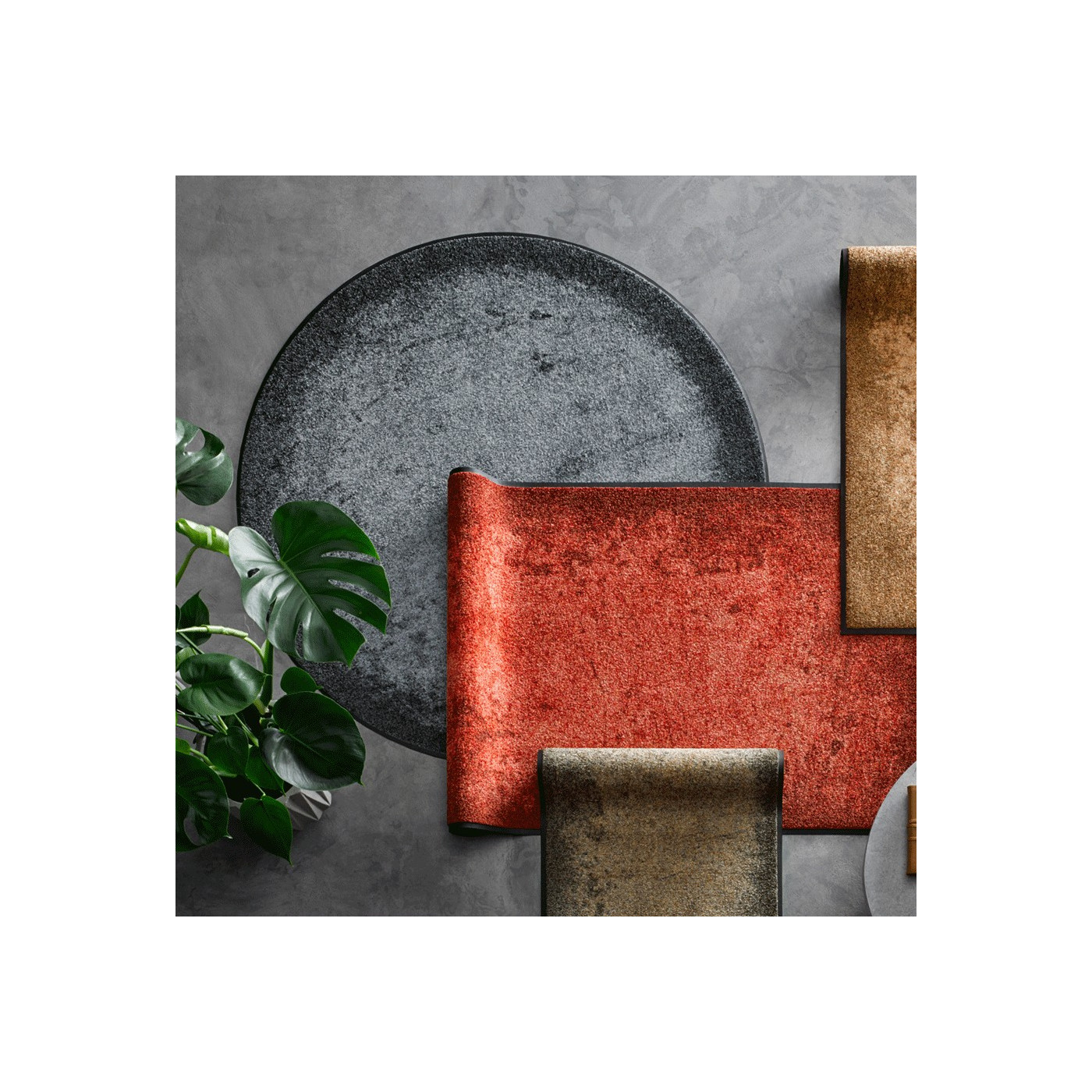 Dalle Graphite (ronde) 115 x 115 cm - boutique en ligne BP Techem