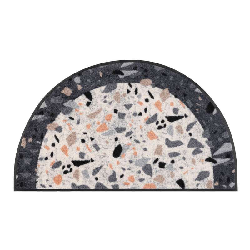 Paillasson semi-circulaire Terracotta 50 x 85 cm - boutique en ligne BP Techem