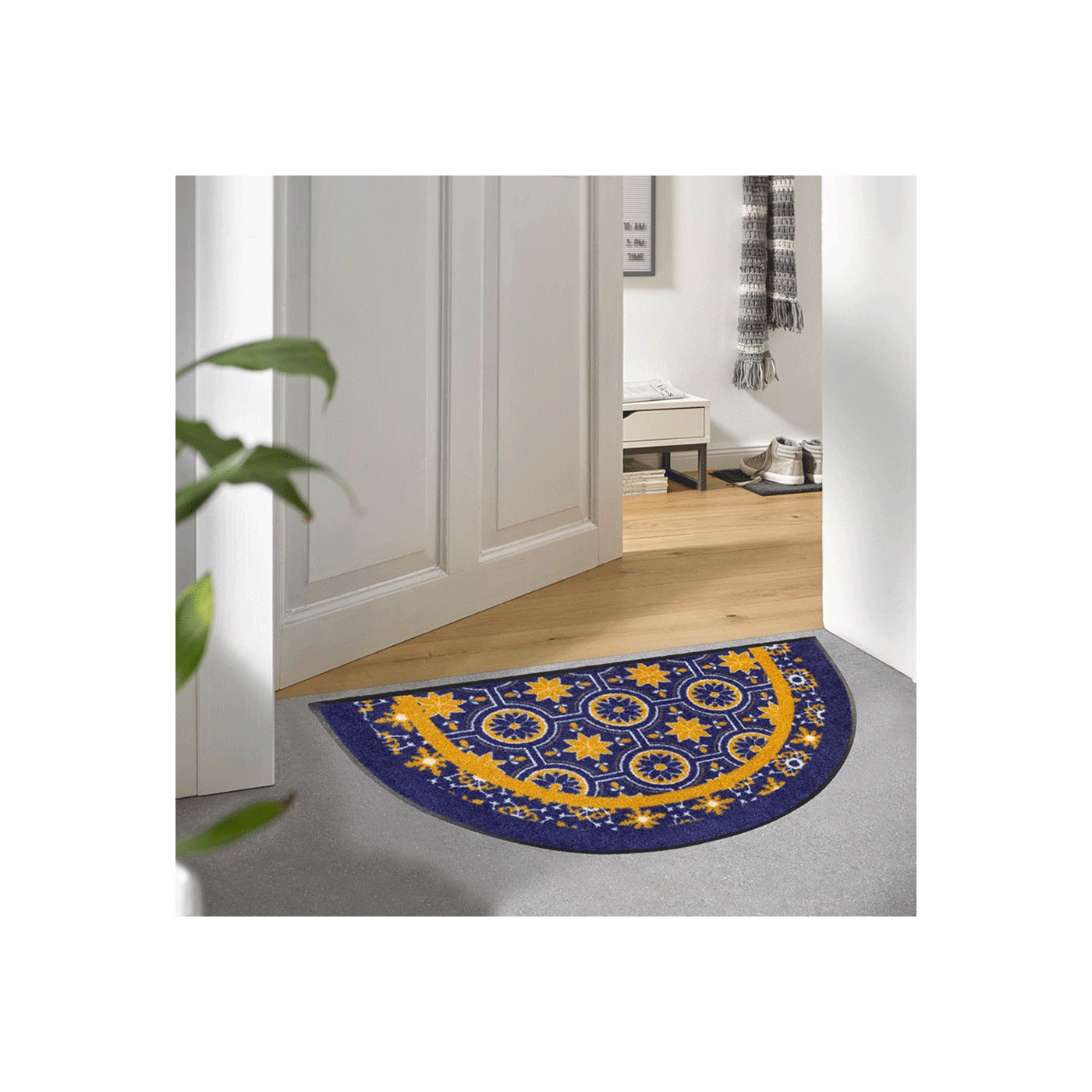 Paillasson semi-circulaire Fliza 50 x 85 cm - boutique en ligne BP Techem