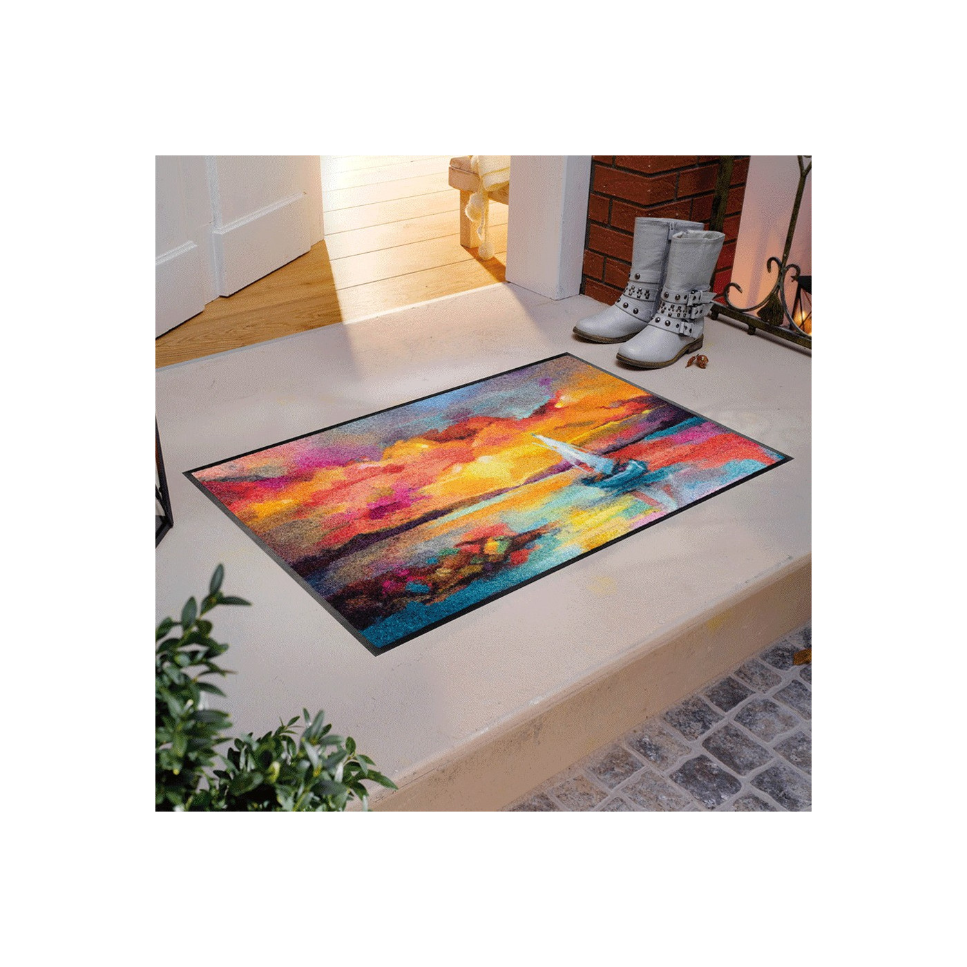 Paillasson d'entrée Fiora 50 x 75 cm - boutique en ligne BP Techem