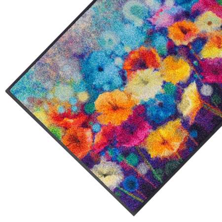Paillasson « Colorful Flowers » 50 x 75 cm - boutique en ligne BP Techem