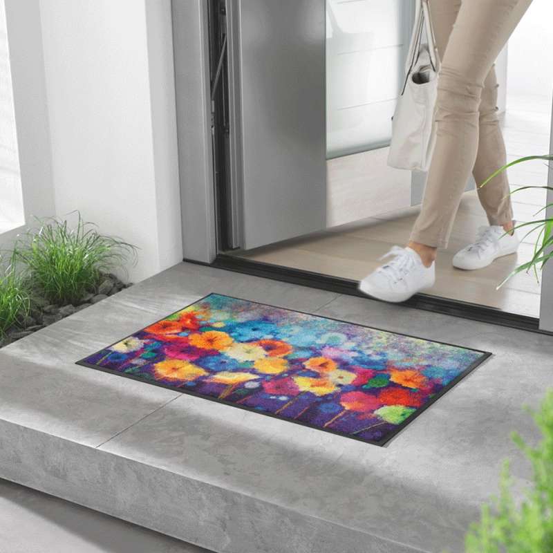 Paillasson « Colorful Flowers » 50 x 75 cm - boutique en ligne BP Techem