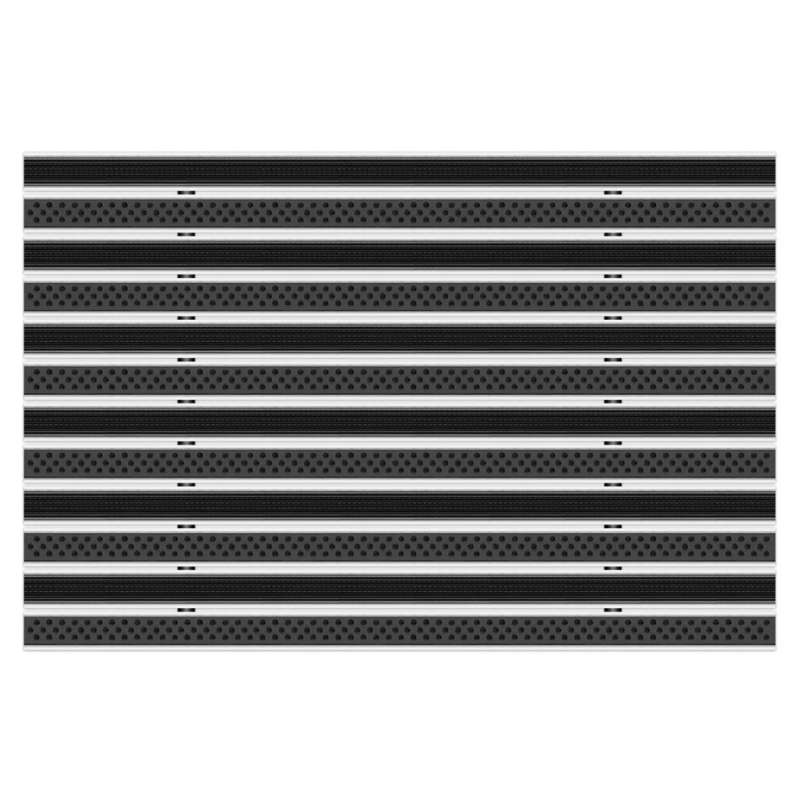 Tapis d’entrée à encastrer Clean Rubber - Scrub 50 x 80 cm - boutique en ligne BP Techem