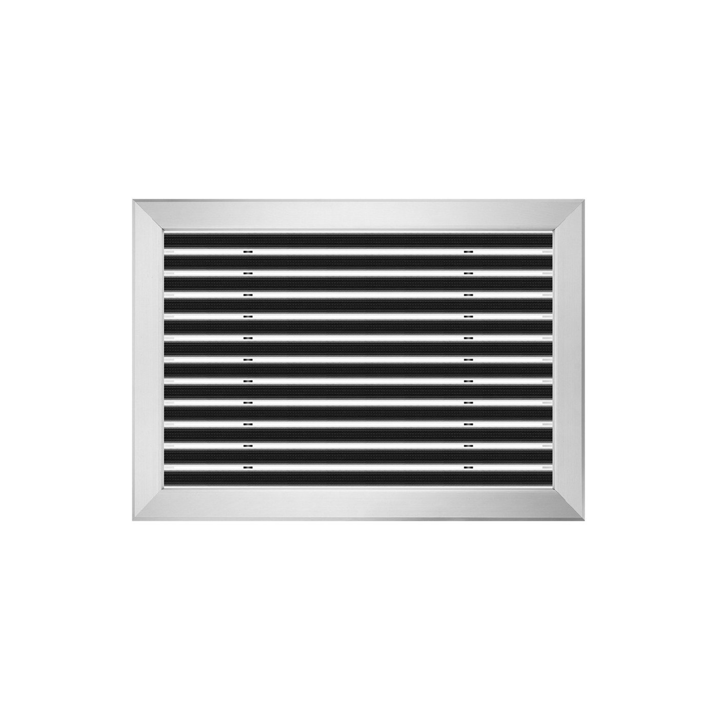 Tapis d’entrée en aluminium Clean Rubber 80 x 100 cm - boutique en ligne BP Techem