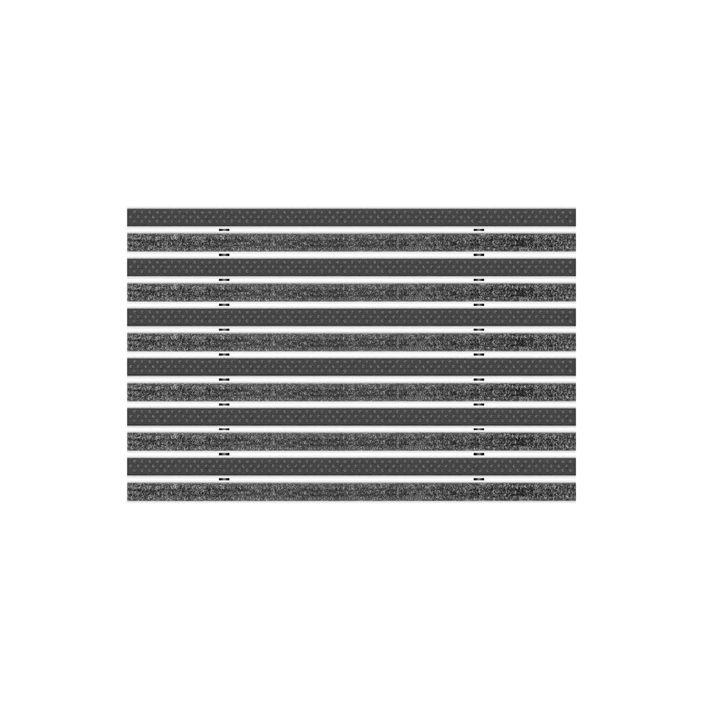 Tapis d’entrée en aluminium Clean Ryps - Scrub 40 x 60 cm - boutique en ligne BP Techem