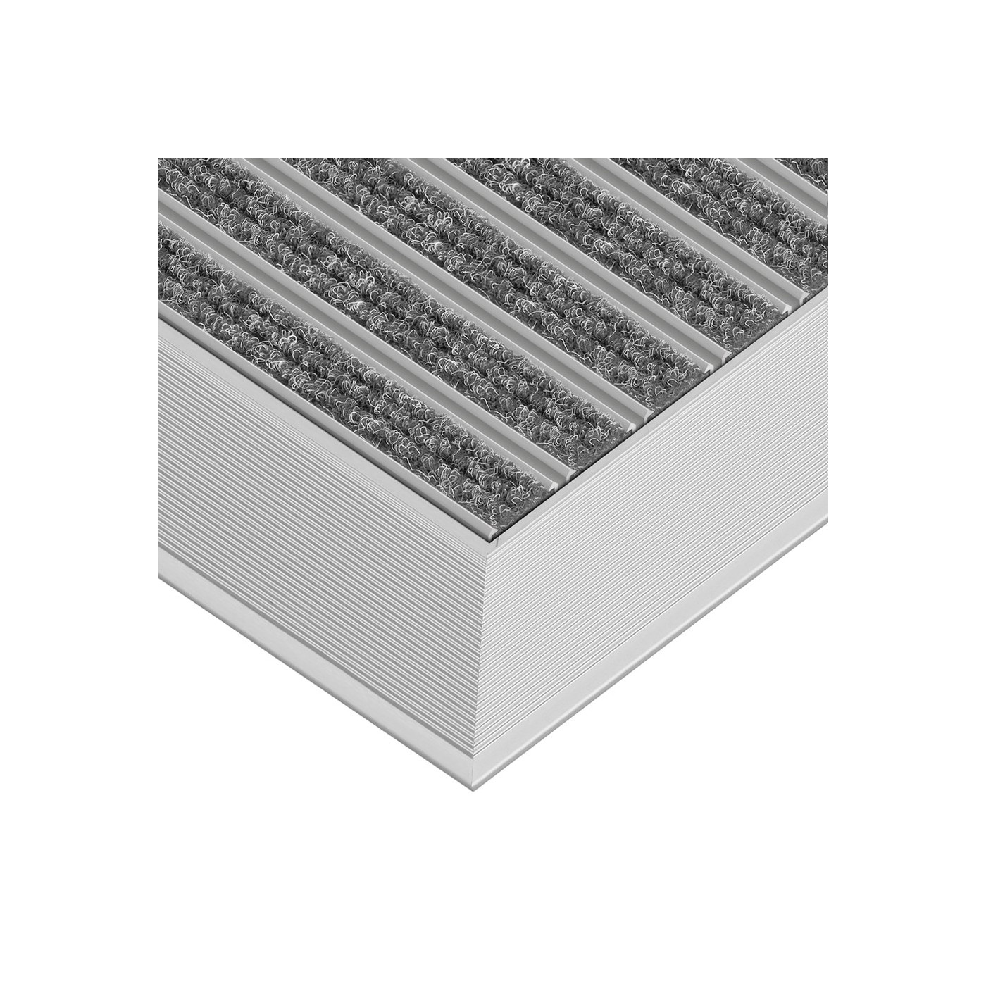 Tapis d’entrée en aluminium Clean Ryps 60 x 90 cm - boutique Techem