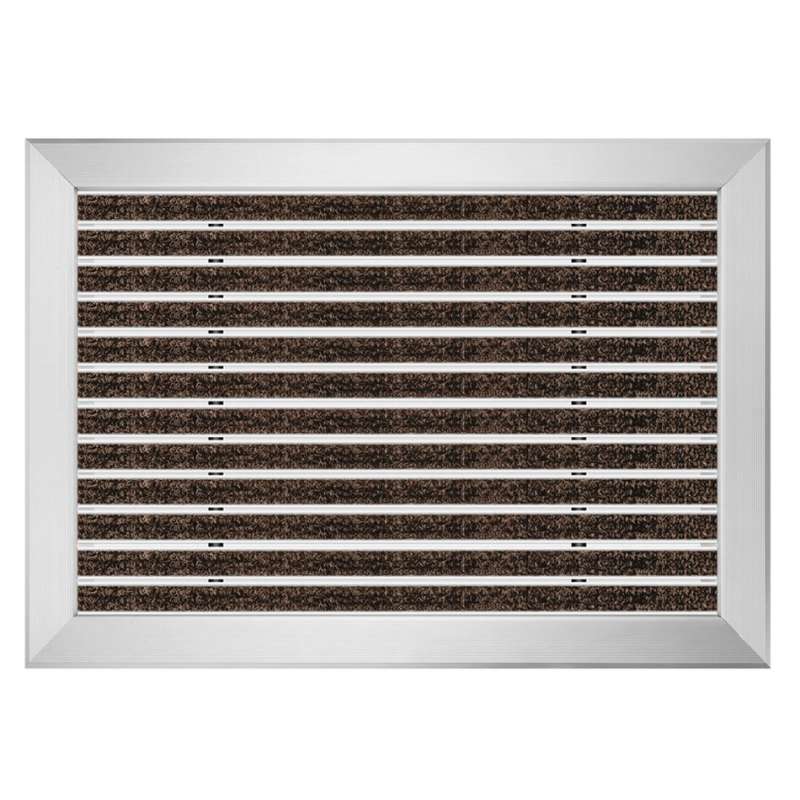 Paillasson en aluminium Clean Ryps 80 x 100 cm - boutique en ligne BP Techem