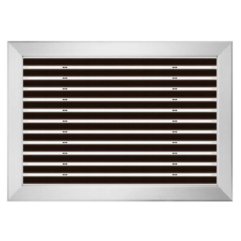 Tapis d’entrée en aluminium Clean Rubber 60 x 90 cm - boutique en ligne BP Techem