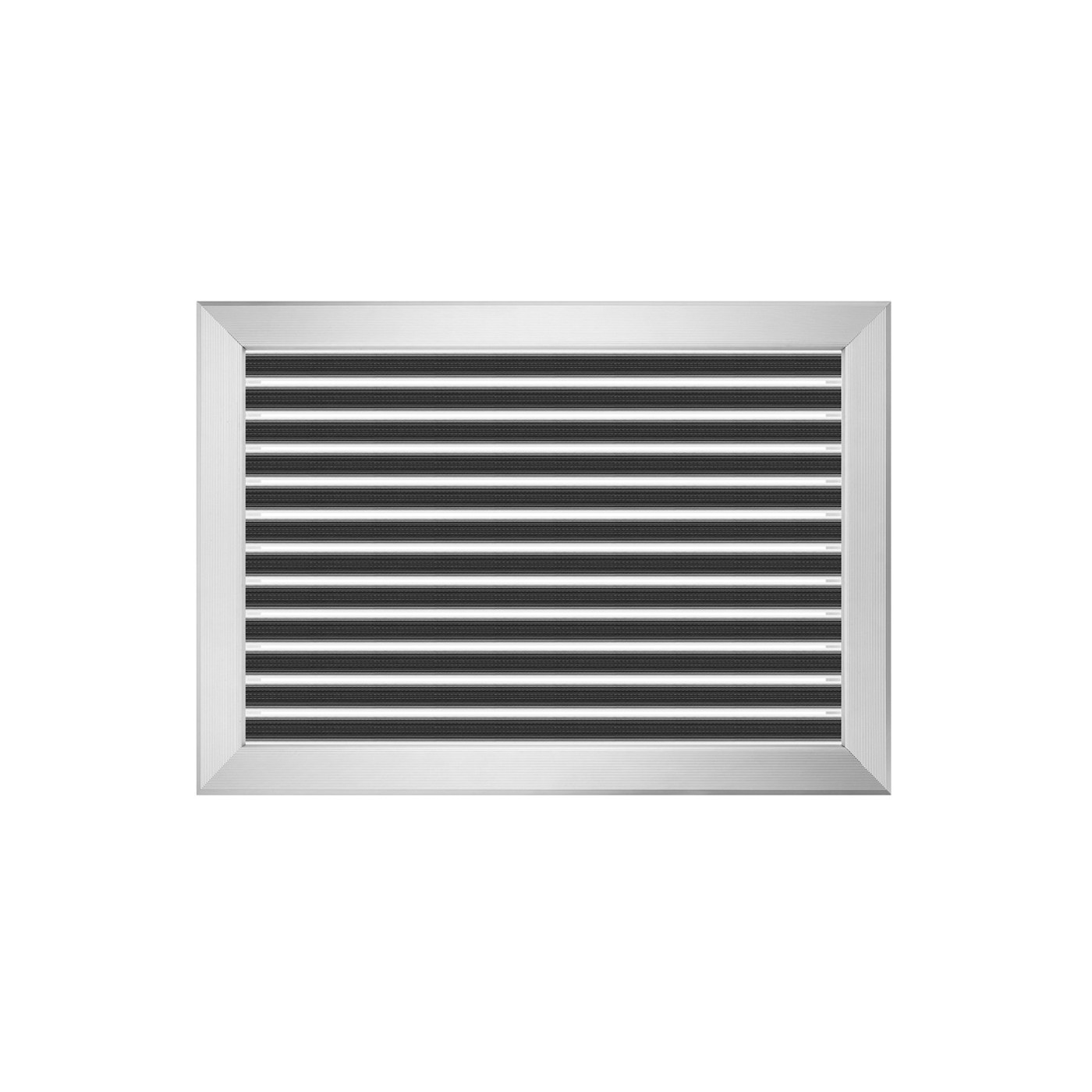 Tapis d’entrée en aluminium Clean Rubber 60 x 90 cm - boutique en ligne BP Techem