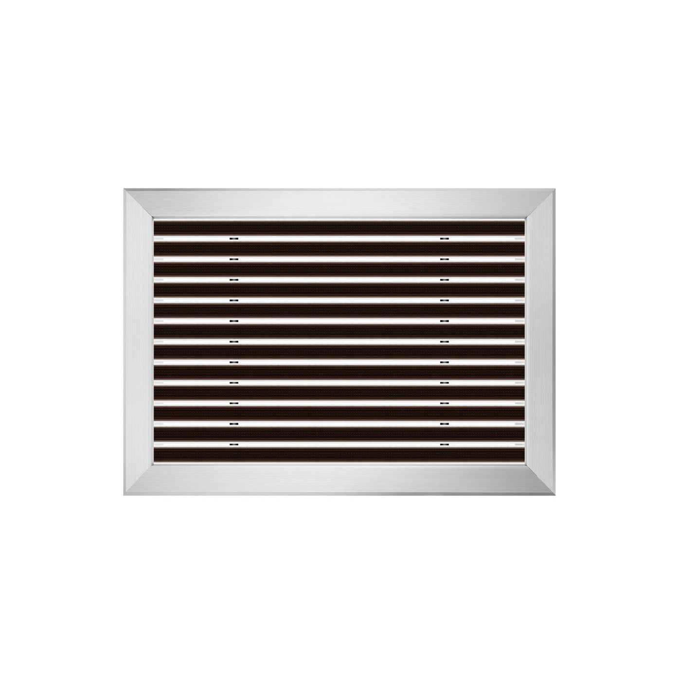Tapis d’entrée en aluminium Clean Rubber 80 x 100 cm - boutique en ligne BP Techem