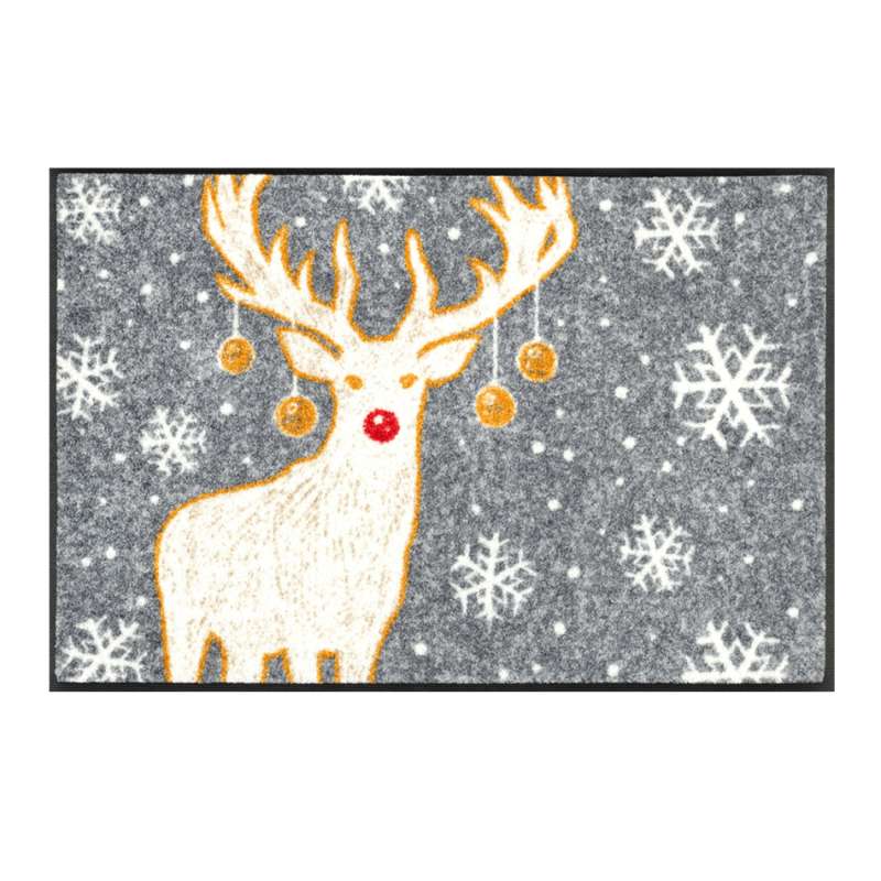 Paillasson de Noël Rudolf 50 x 75 cm - boutique en ligne BP Techem