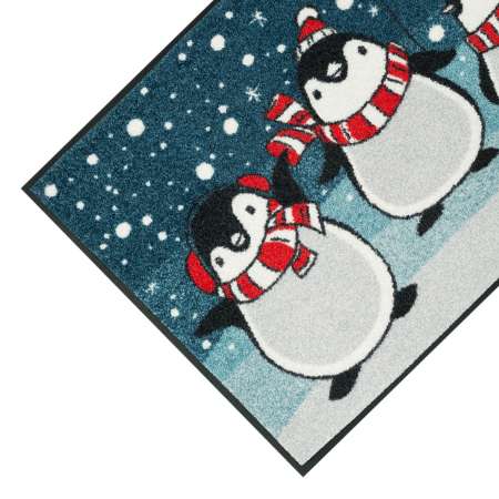 Paillasson de Noël « Penguins » 50 x 75 cm - boutique en ligne BP Techem