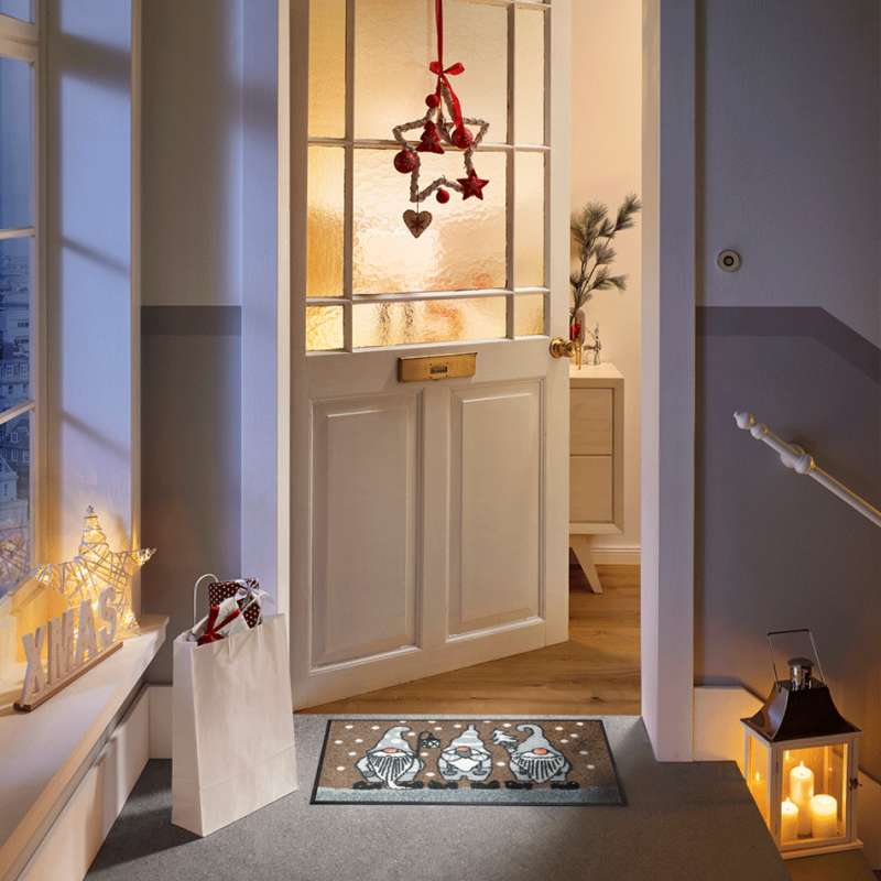 Paillasson de Noël « Winter Gnomes » 40 x 60 cm et 50 x 75 cm - boutique en ligne BP Techem
