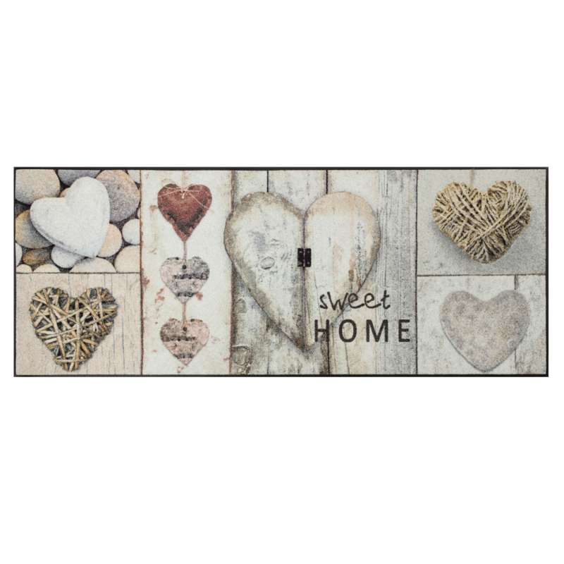 Tapis Hearts Grey 75 x 190 cm - boutique en ligne BP Techem