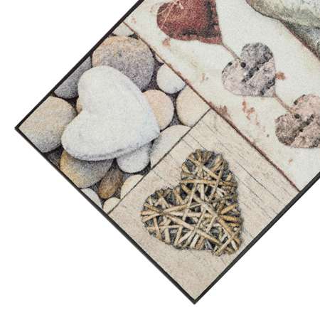 Tapis Hearts Grey 75 x 190 cm - boutique en ligne BP Techem