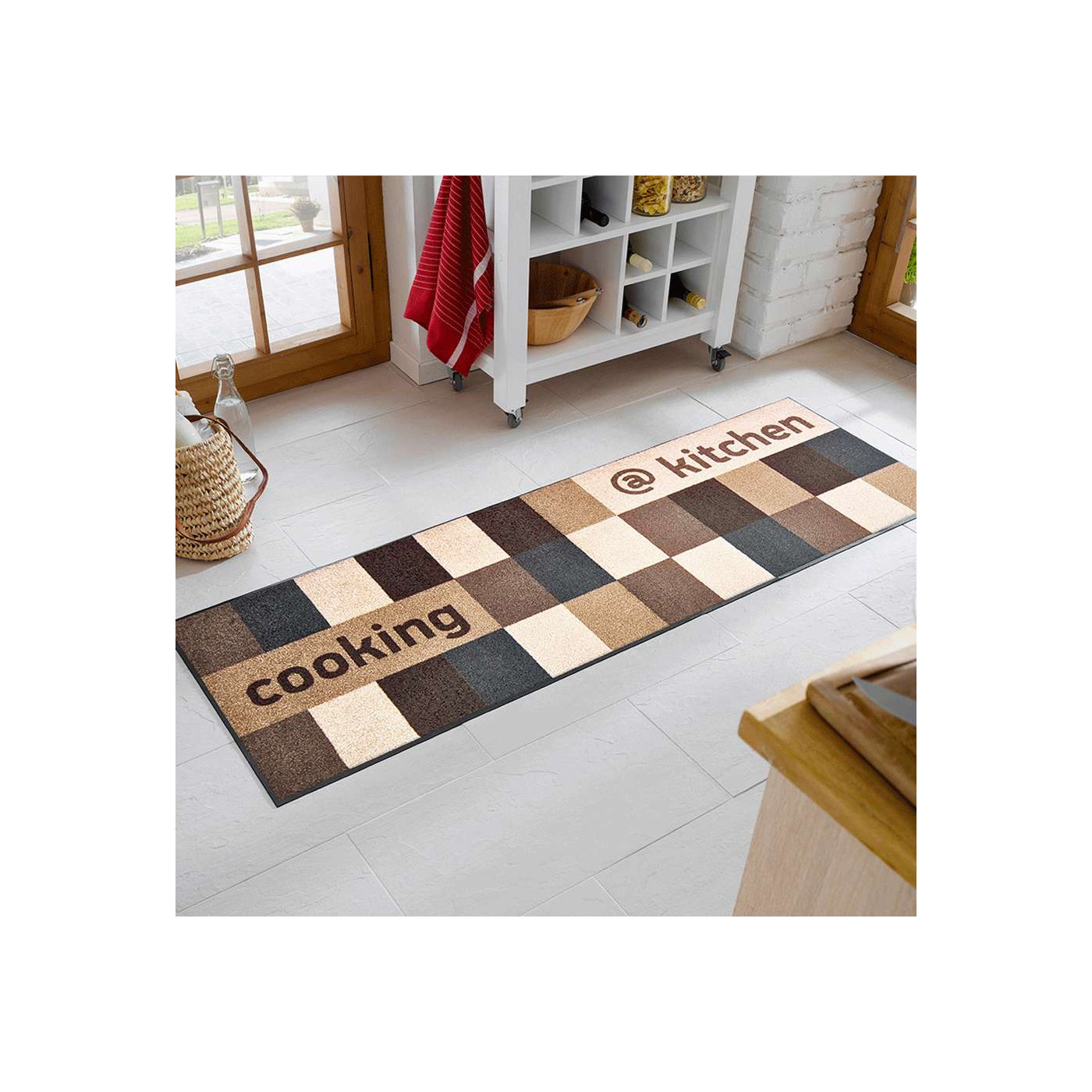 Tapis de cuisine « Modern Kitchen » 75 x 190 cm - boutique en ligne BP Techem