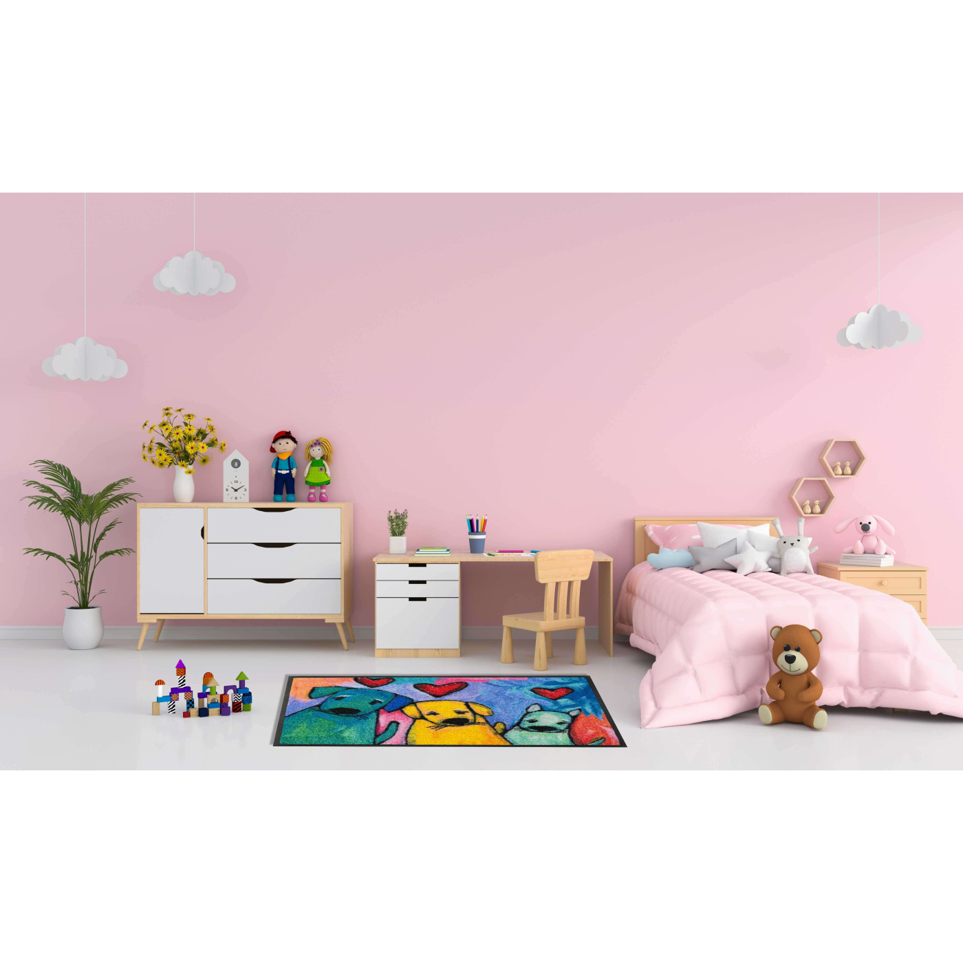 Tapis Puppies 50 x 75 - boutique en ligne BP Techem