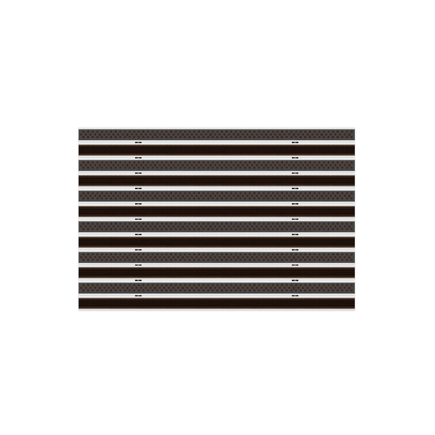 Tapis d’entrée encastrable Clean Rubber - Scrub sur mesure - boutique en ligne BP Techem