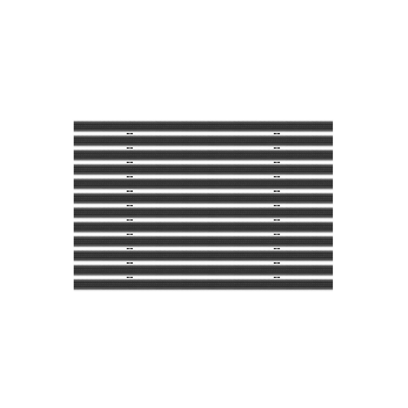 Tapis d’entrée en aluminium « Clean rubber » sur mesure - boutique en ligne BP Techem