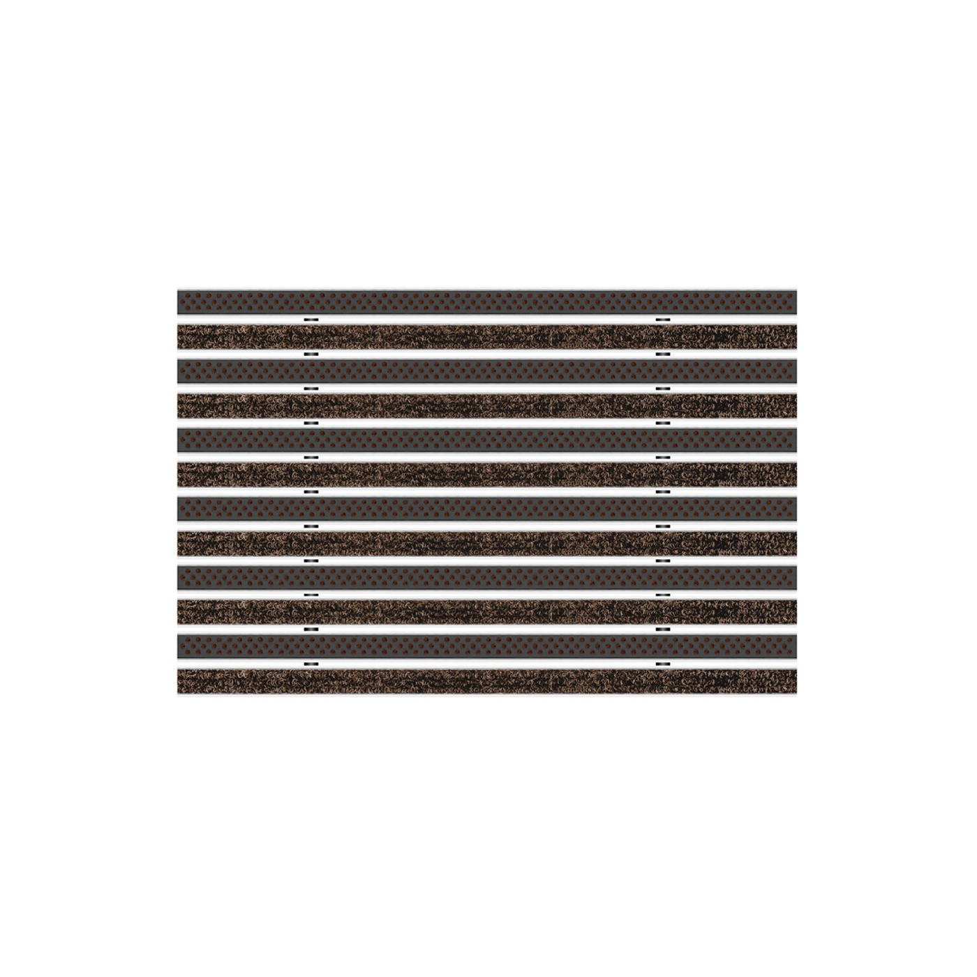 Tapis d’entrée en aluminium Clean Ryps - Scrub sur mesure - boutique en ligne BP Techem