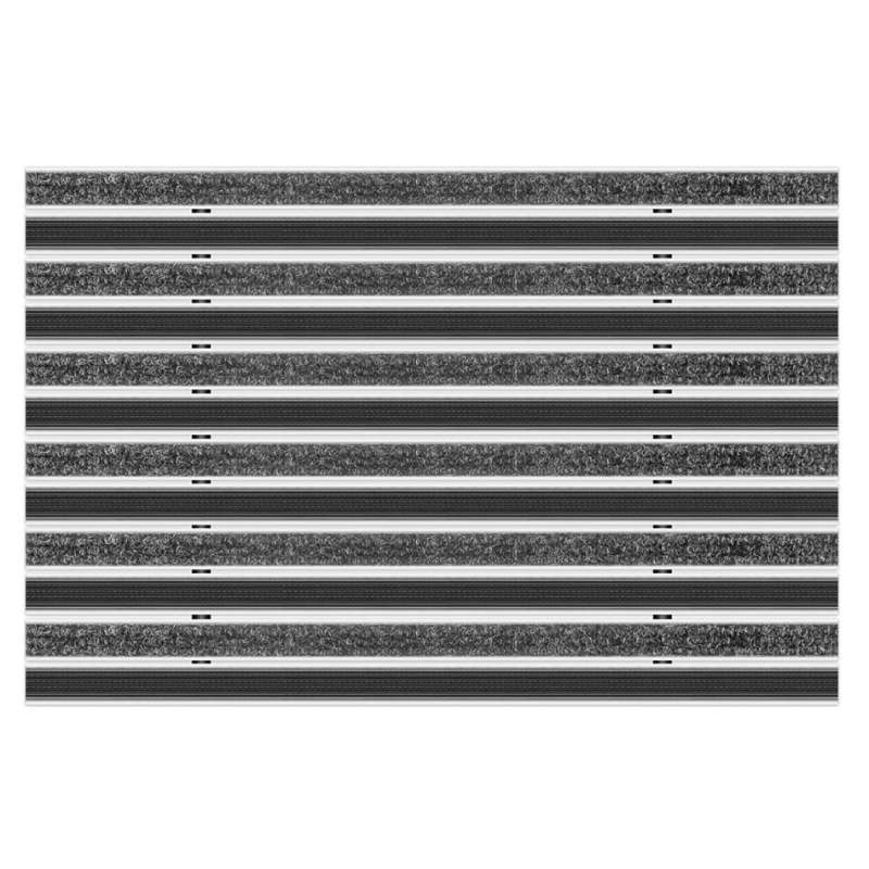 Tapis d’entrée Clean en reps - caoutchouc sur mesure - boutique en ligne BP Techem