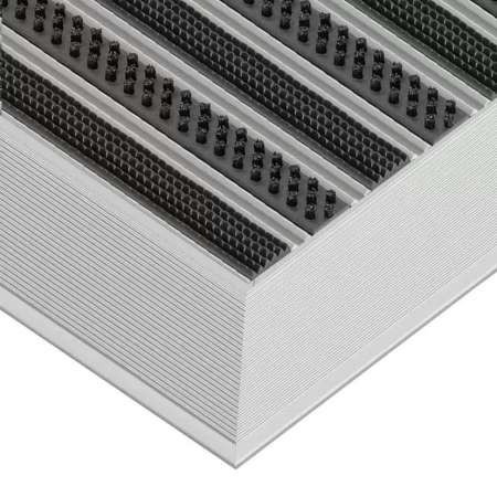 Tapis d’entrée en aluminium Clean Rubber-Scrub 60 x 90 cm - boutique en ligne BP Techem