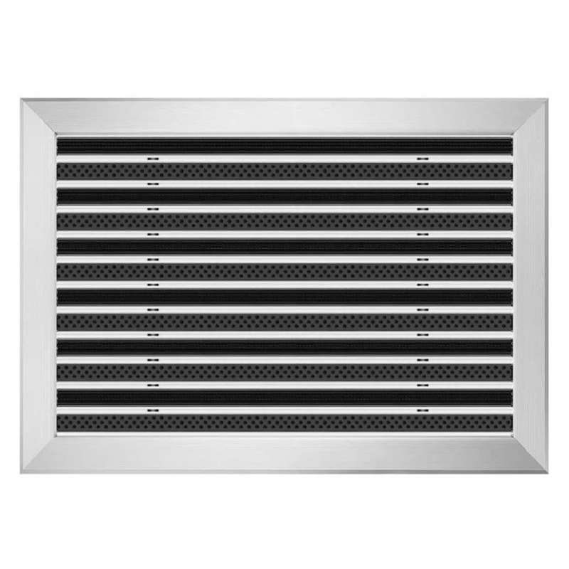 Tapis d’entrée en aluminium Clean Rubber-Scrub 60 x 90 cm - boutique en ligne BP Techem