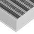 tapis d’entrée en aluminium Clean Rubber 50 x 80 cm - boutique en ligne BP Techem