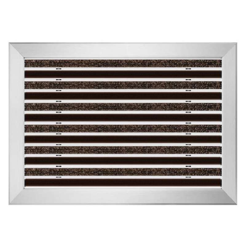 Tapis d’entrée en aluminium Clean Rubber 60 x 90 cm - boutique en ligne BP Techem