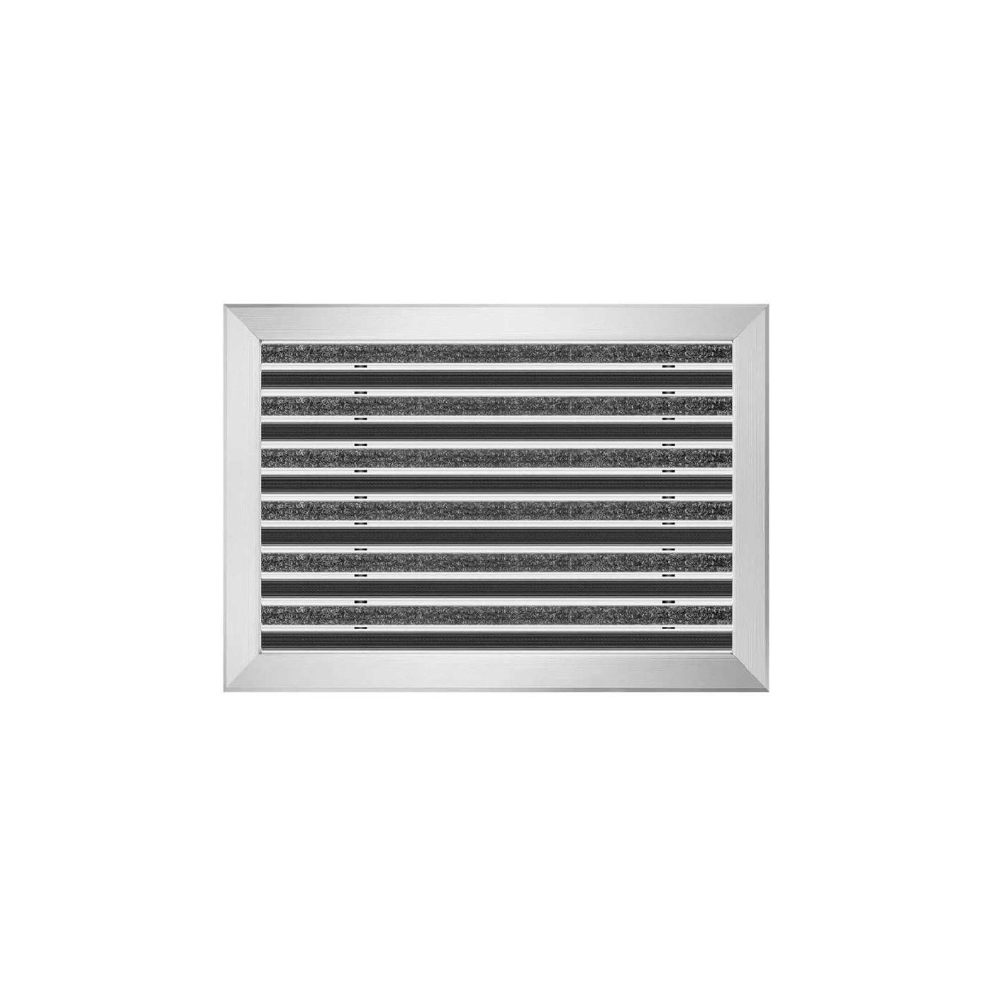 Tapis d’entrée en aluminium Clean Rubber 60 x 90 cm - boutique en ligne BP Techem