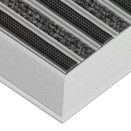 Paillasson en aluminium Clean Rubber 80 x 100 cm - boutique en ligne BP Techem