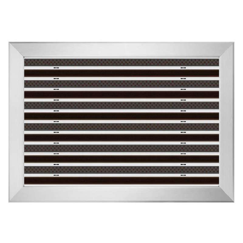 Tapis d’entrée en aluminium Clean Rubber-Scrub 60 x 90 cm - boutique en ligne BP Techem