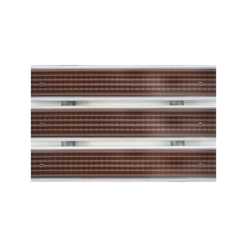 Tapis d’entrée en aluminium Clean Rubber 80 x 100 cm - boutique en ligne BP Techem