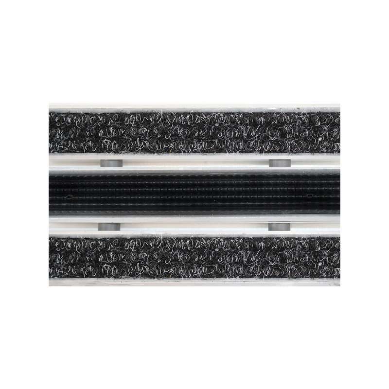 Paillasson en aluminium Clean Rubber 80 x 100 cm - boutique en ligne BP Techem