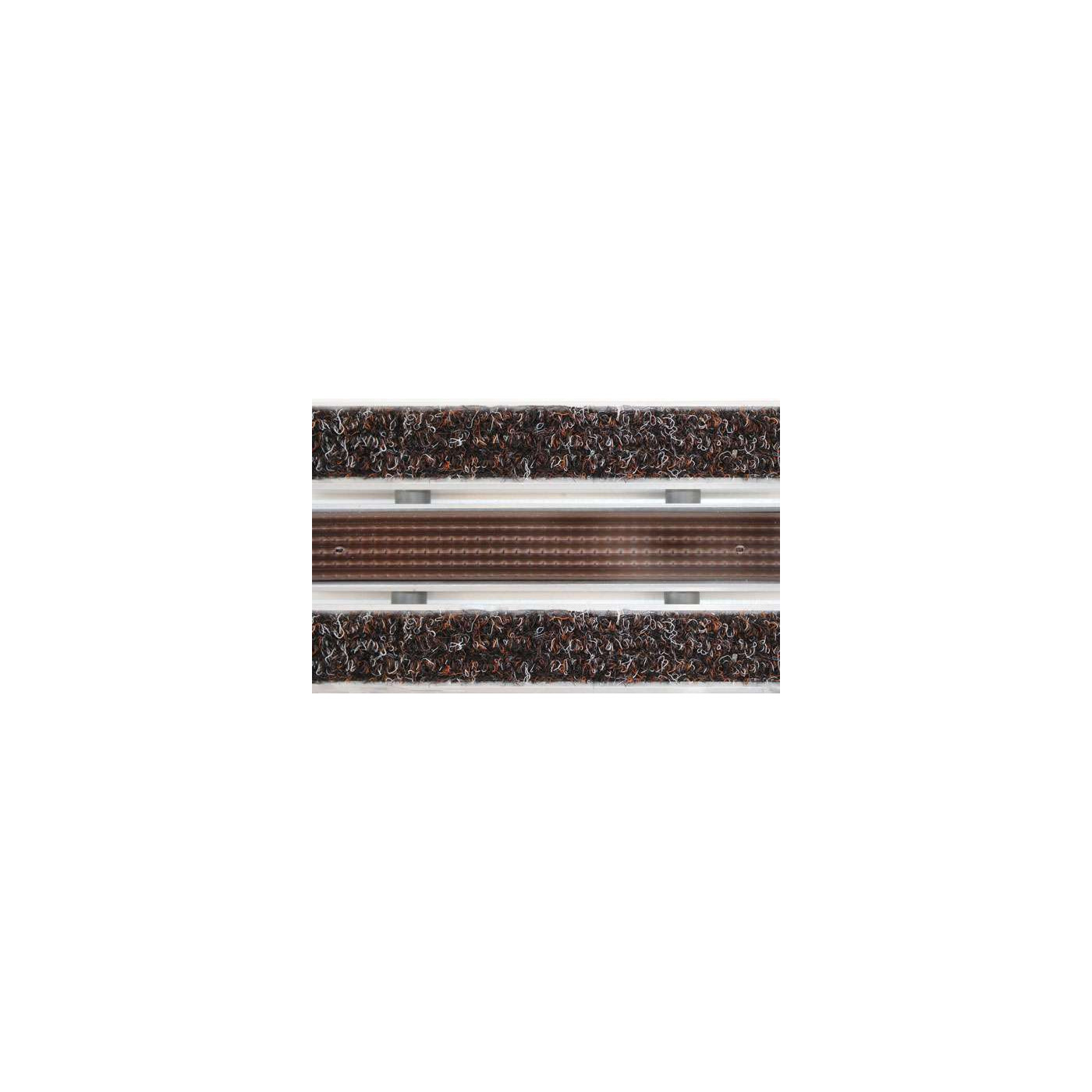 Paillasson en aluminium Clean Rubber 80 x 100 cm - boutique en ligne BP Techem