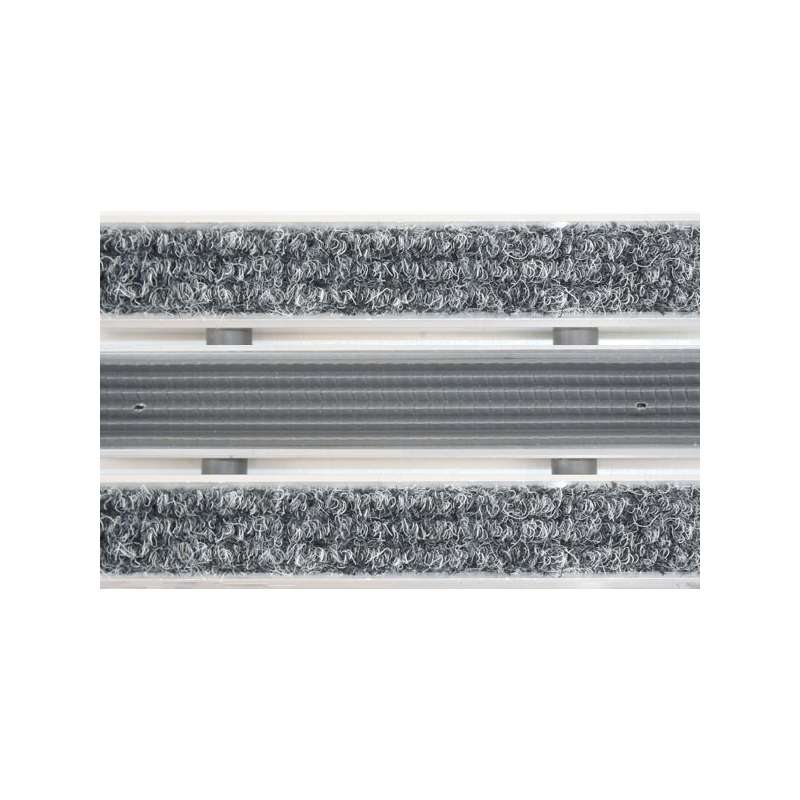 Paillasson en aluminium Clean Rubber 80 x 100 cm - boutique en ligne BP Techem