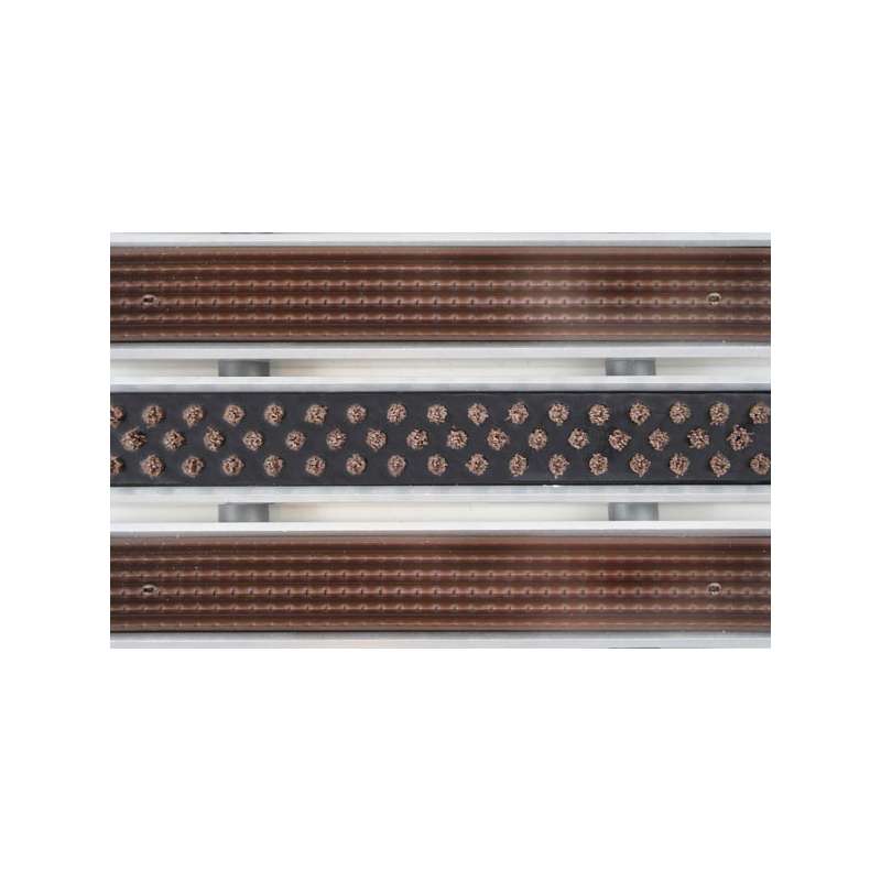 Tapis d’entrée en aluminium Clean Rubber-Scrub 60 x 90 cm - boutique en ligne BP Techem