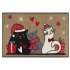 Paillasson de Noël « Christmas Cats » 50 x 75 - boutique en ligne BP Techem