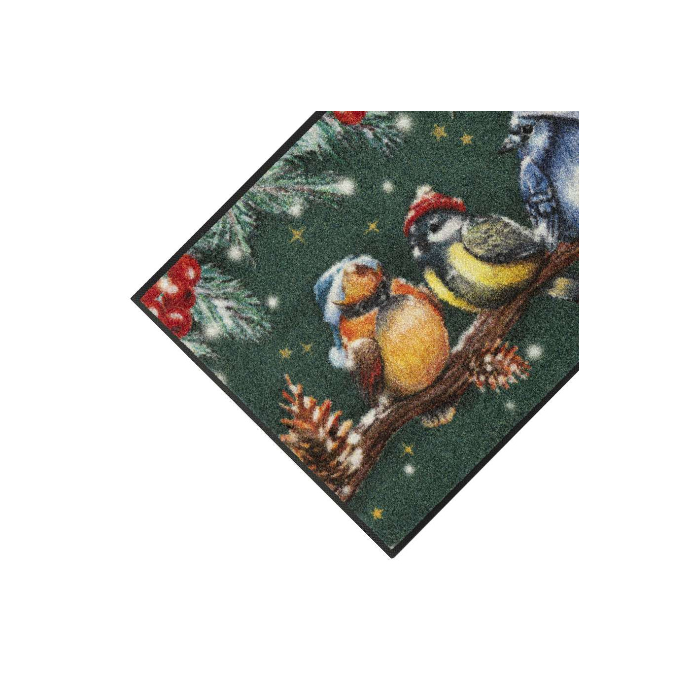 Paillasson de Noël « Winter Birds » 50 x 75 - boutique en ligne BP Techem