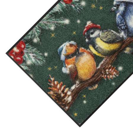 Paillasson de Noël « Winter Birds » 50 x 75 - boutique en ligne BP Techem