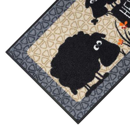 Paillasson « Hey Sheep ! » 50 x 75 cm  - boutique en ligne BP Techem