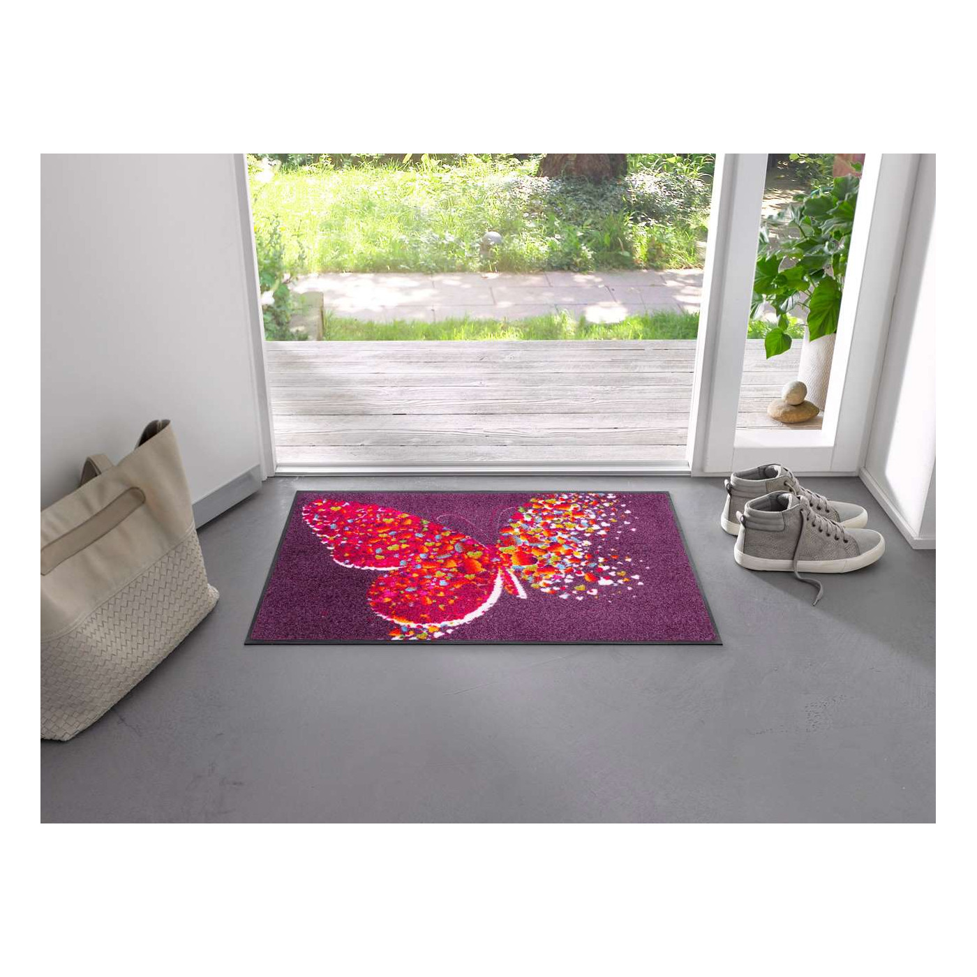 Paillasson Magic Butterfly 50 x 75 cm - boutique en ligne BP Techem