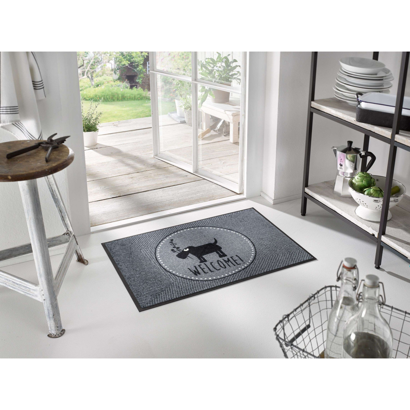 Paillasson « Welcome Home Doggy ! » 50 x 75 cm - boutique en ligne BP Techem