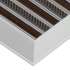 Paillasson en aluminium Clean Rubber-Scrub 80 x 100 cm - boutique en ligne BP Techem