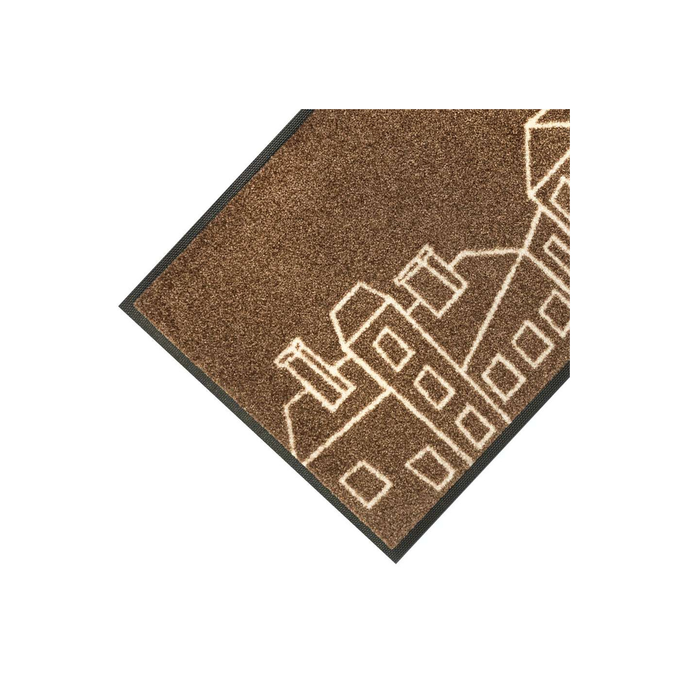 Paillasson Linetown beige 35 x 75 cm, 50 x 75 cm et 35 x 120 cm - boutique en ligne BP Techem